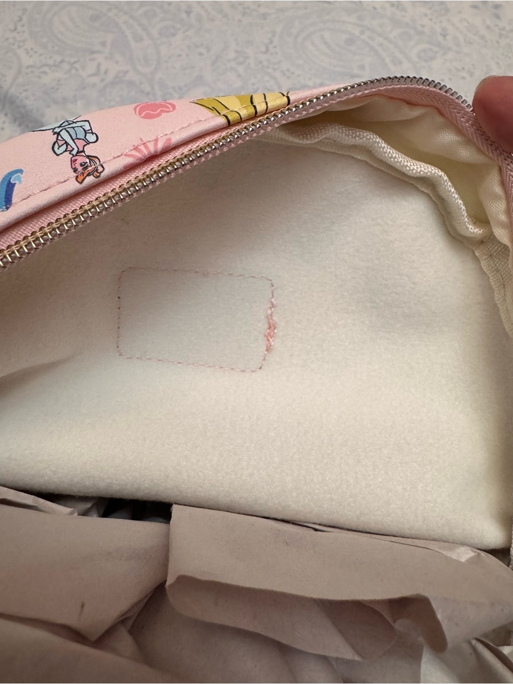 Disney Princess Faux Pebbled Leather Mini Backpack - Picture 9 of 9